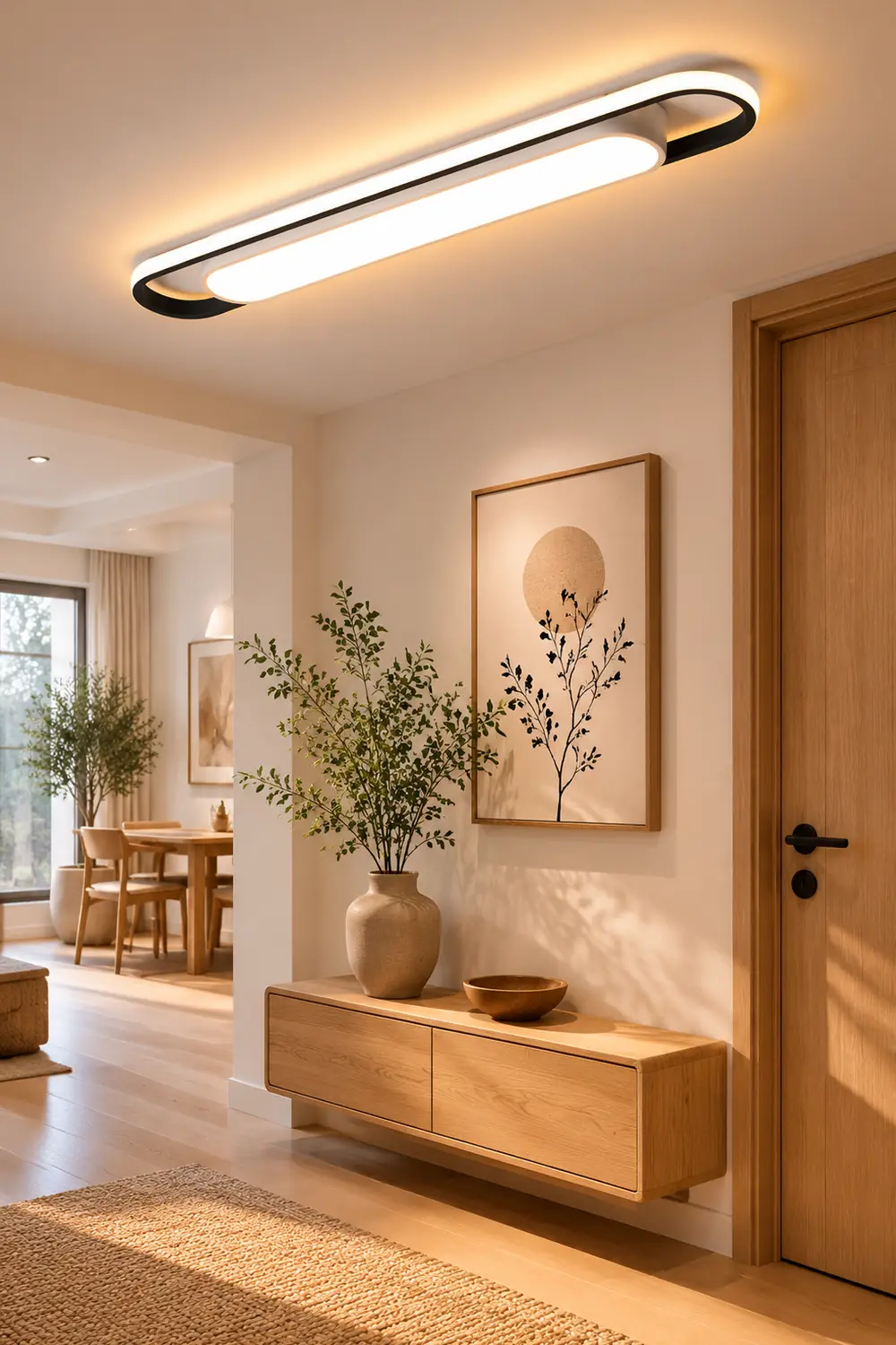 Quinn Modern Dou-Layer Flush Mount LED Ceiling Light - Lumpaz