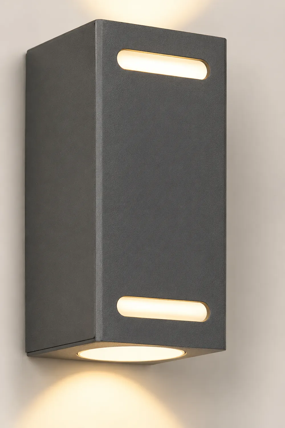 Simple Square Waterproof up and down Lighting LED Outdoor Wall Lights - Lumpaz