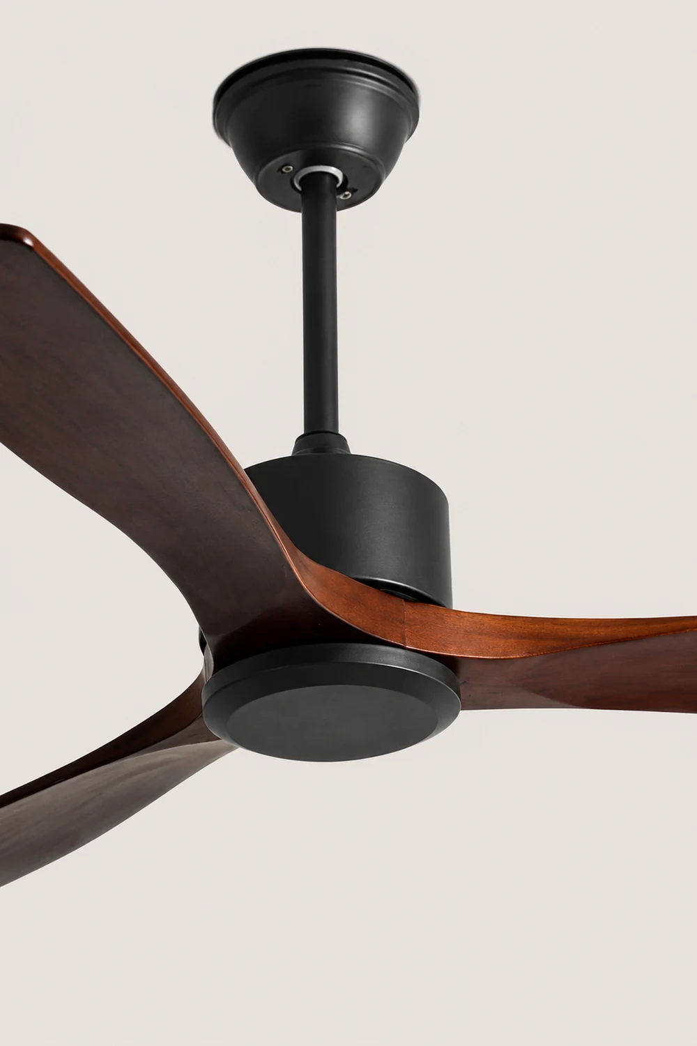 Haydn 3-Blade Black & Red Ceiling Fans, DIA 52'' - Lumpaz
