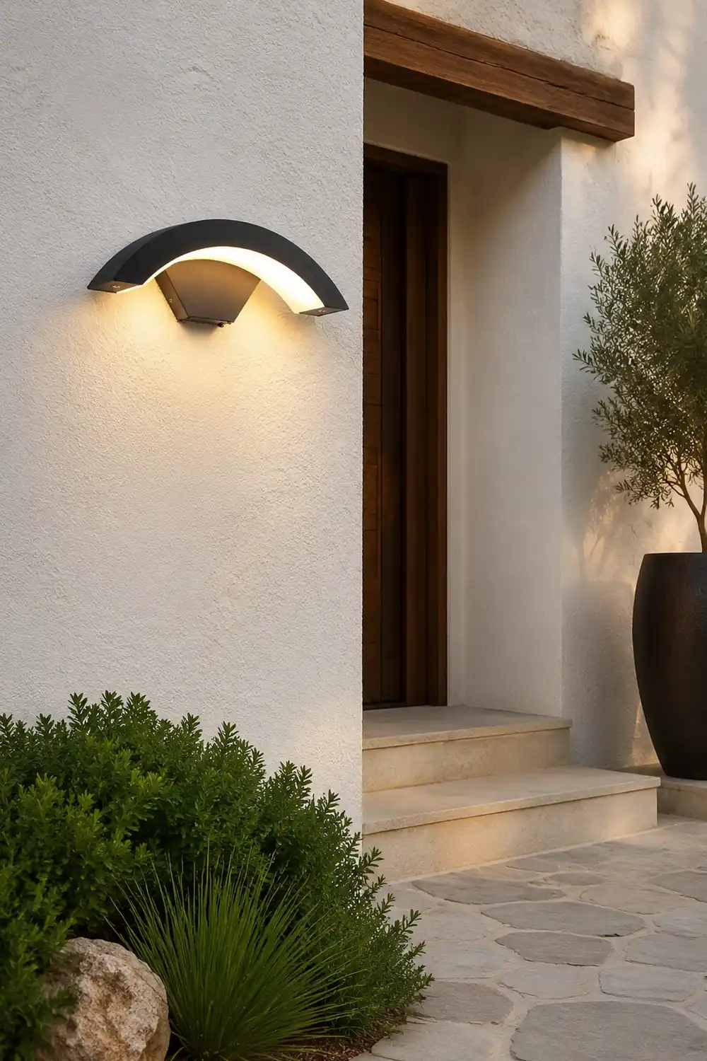 Limited Offer Curved Wall Sconce Outdoor Waterproof LED Wall Lamp - Lumpaz