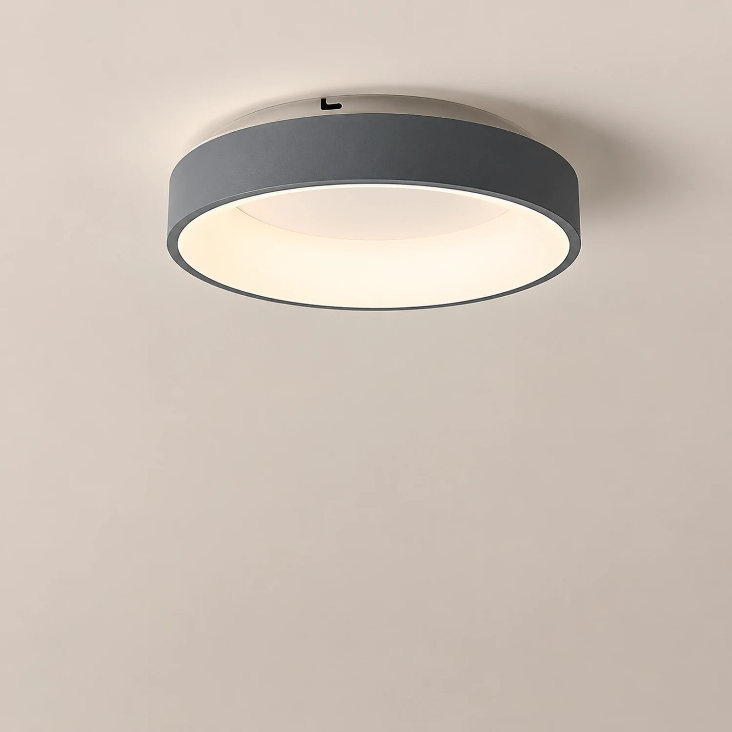 Quinn Modern Flush Mount Ceiling Light, LED, Bedroom/Dining Room - Lumpaz