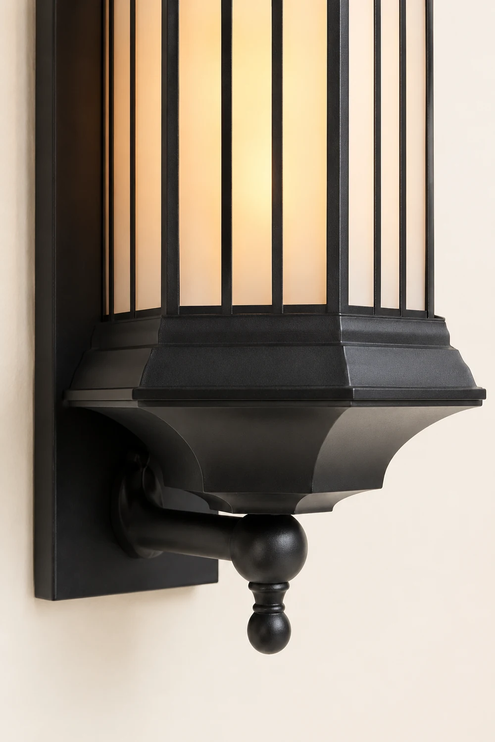 Retro Creative Outdoor Waterproof Black Modern Exterior Wall Lights - Lumpaz