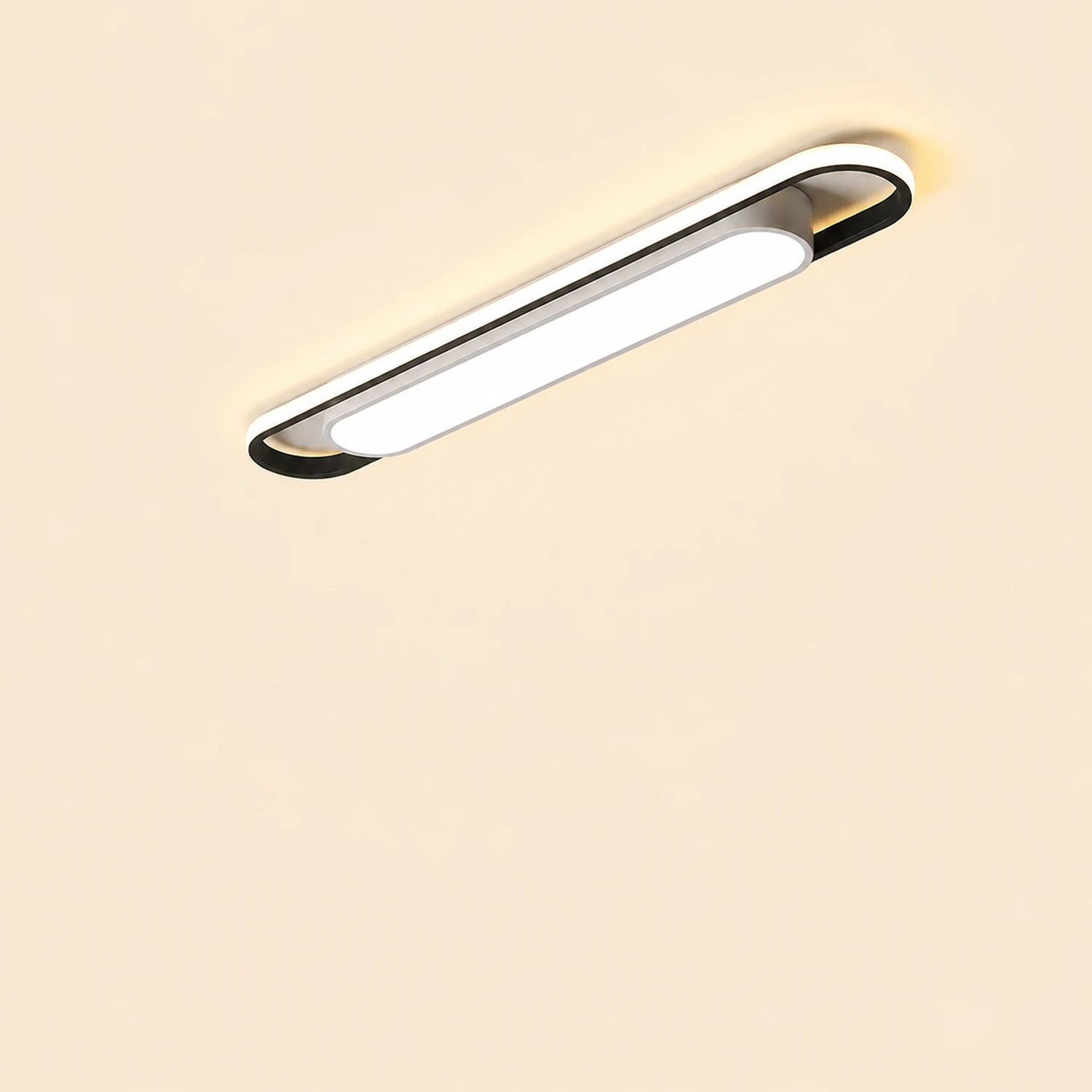 Quinn Modern Dou-Layer Flush Mount LED Ceiling Light - Lumpaz
