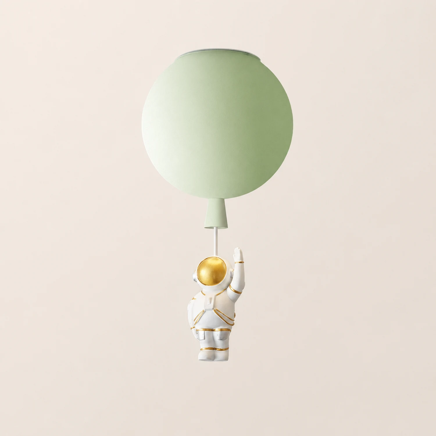 Fateh Astronaut Balloon Flush Mount Ceiling Light 8 Color Bedroom - Lumpaz