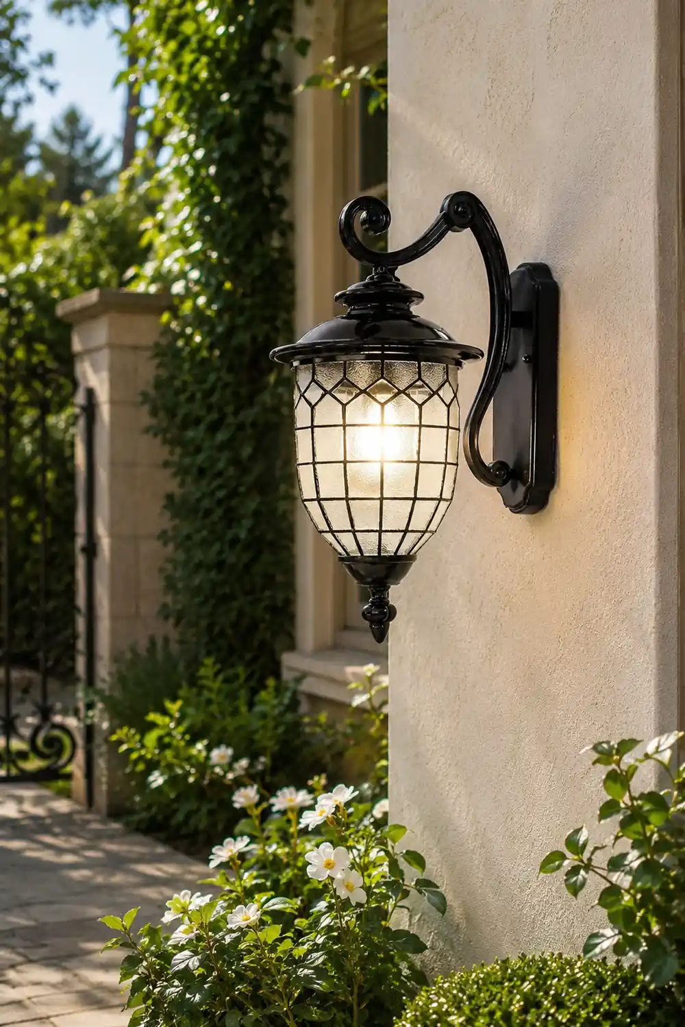 Waterproof Minimalist Elegant Vintage European Style Outdoor Wall Lights - Lumpaz
