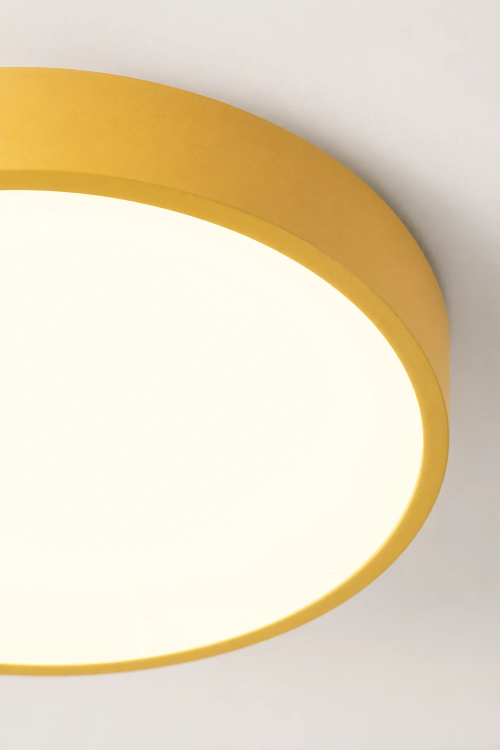 Morandi Ceiling Light Round Flush Mount Yellow/Blue/Green/Pink/Gray Bedroom - Lumpaz