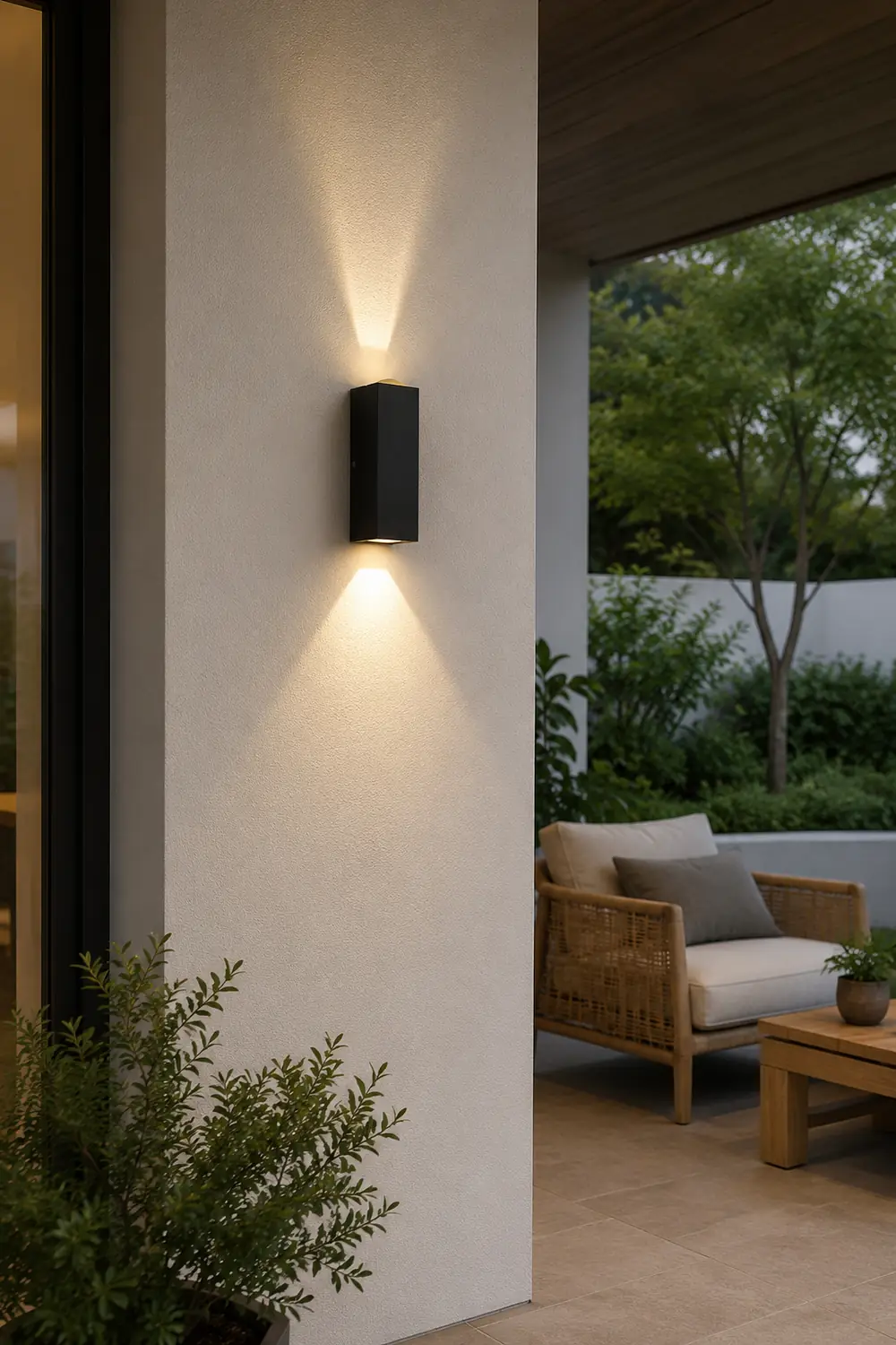 Waterproof Up Down Lighting Spotlight Outdoor Wall Lights - Lumpaz