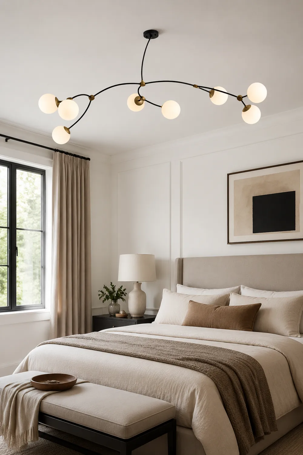 Valentina Minimalist Elegant Unique Branch Chandeliers, Living Room - Lumpaz
