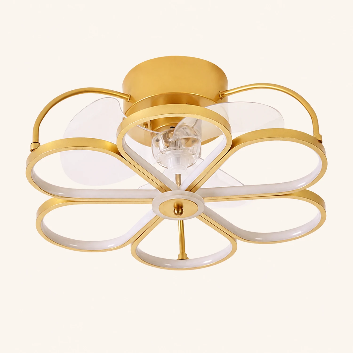 Hana Ceiling Fan with Light, 3 Style, 20" - Lumpaz