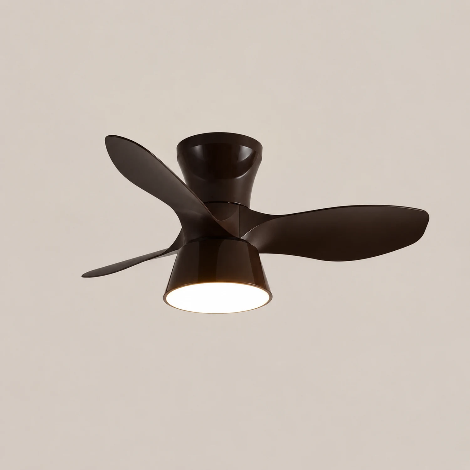 Walters Ceiling Fan with Light, 3 Color, L 33" - Lumpaz