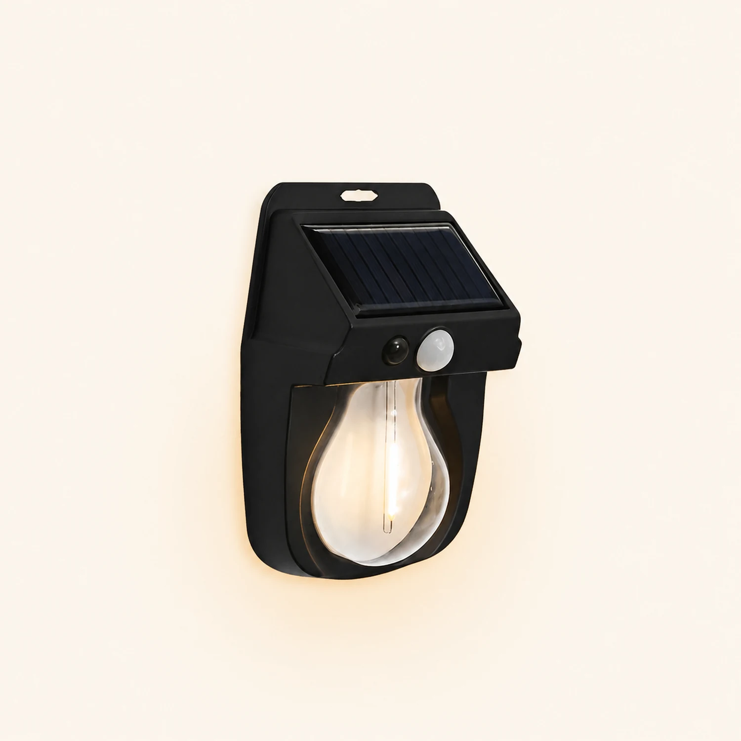 Waterproof Tungsten Bulb Intelligent Three Modes Modern Solar Wall Lights - Lumpaz
