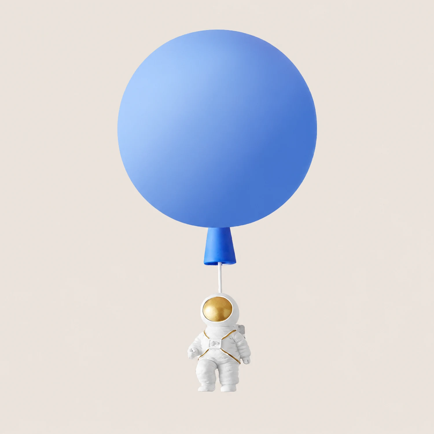 Fateh Astronaut Balloon Flush Mount Ceiling Light 8 Color Bedroom - Lumpaz
