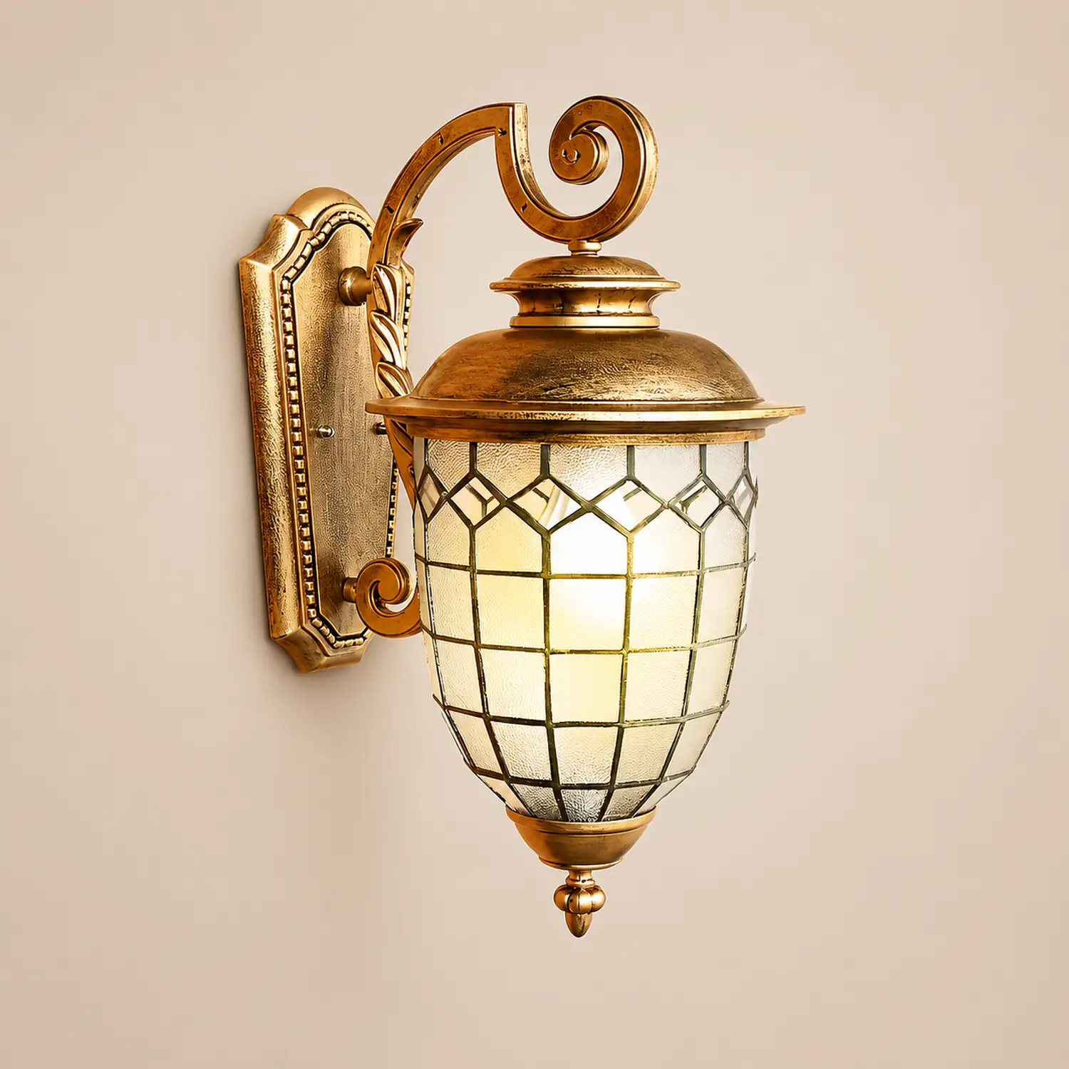 Waterproof Minimalist Elegant Vintage European Style Outdoor Wall Lights - Lumpaz