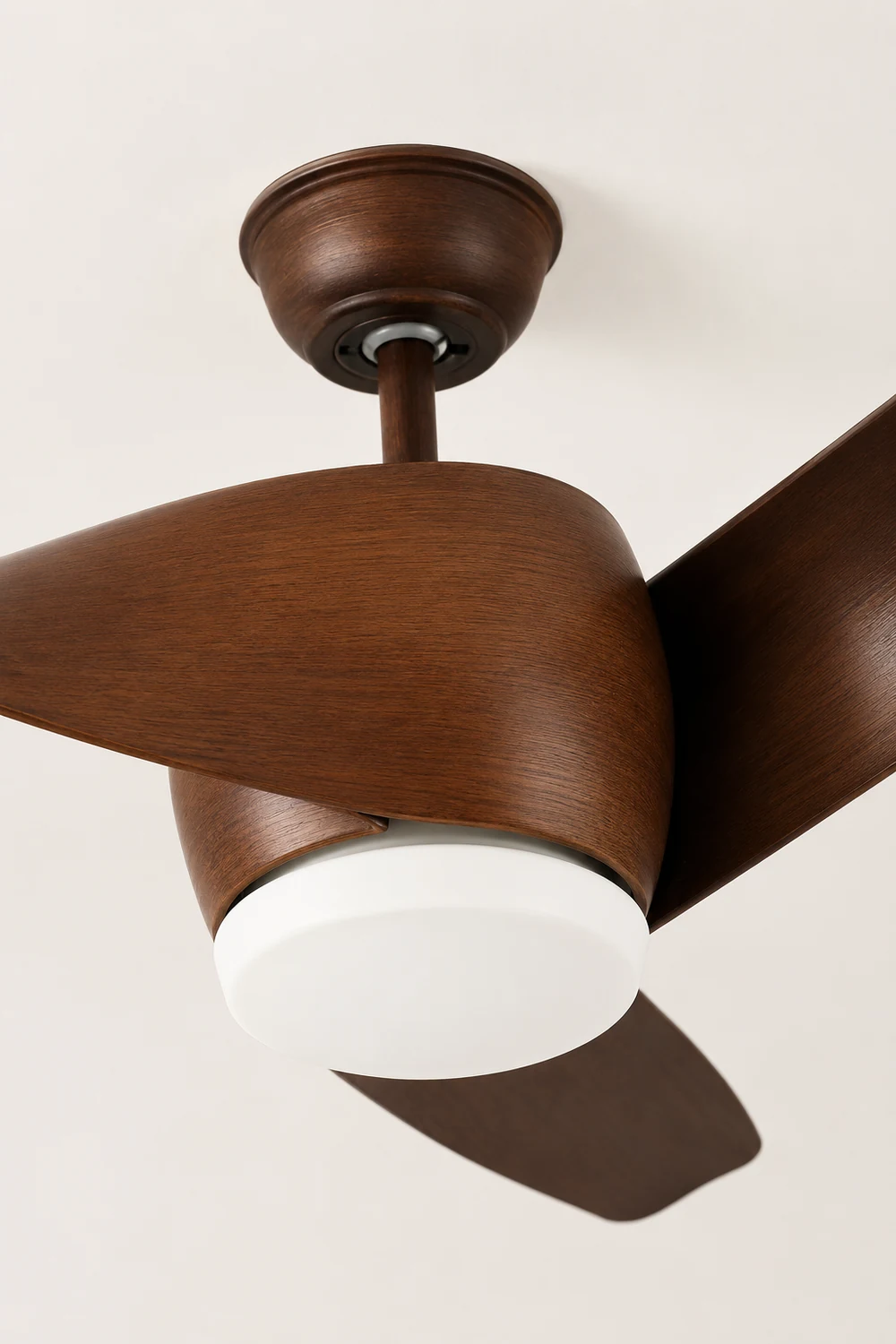 Garner 3-Blade Basic Ceiling Fan with Light, 4 Colors, DIA 52'' - Lumpaz