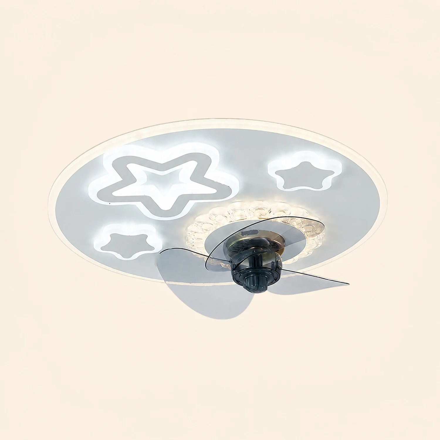 Minori Ceiling Fan with Light, 5 Style, DIA 16"/19" - Lumpaz