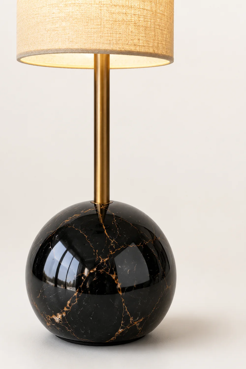 Eryn Modern Cylinder Shape Metal Fabric Floor Lamp - Lumpaz