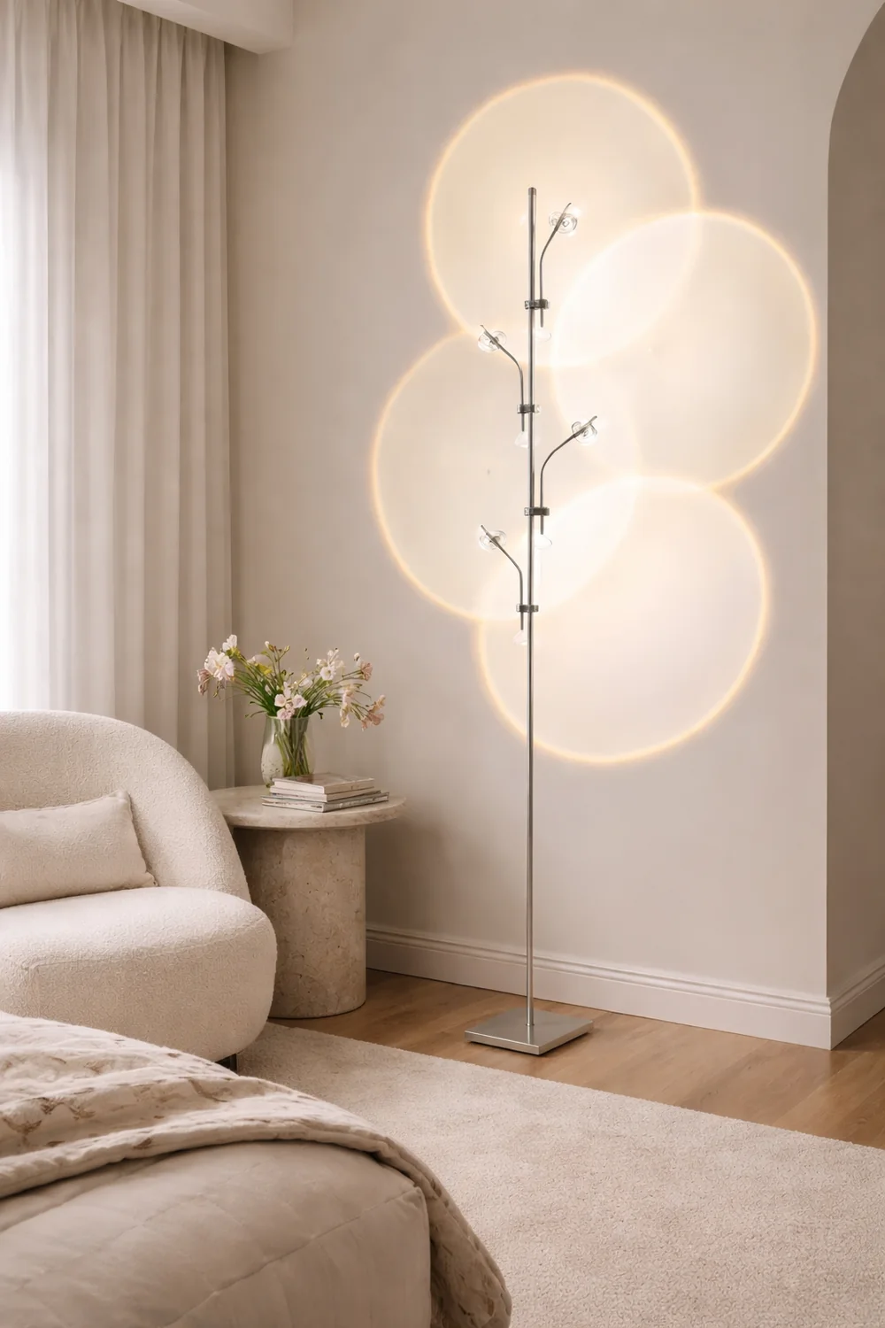 Salgado Modern Floor Lamp Sunset Projector Living Room - Lumpaz