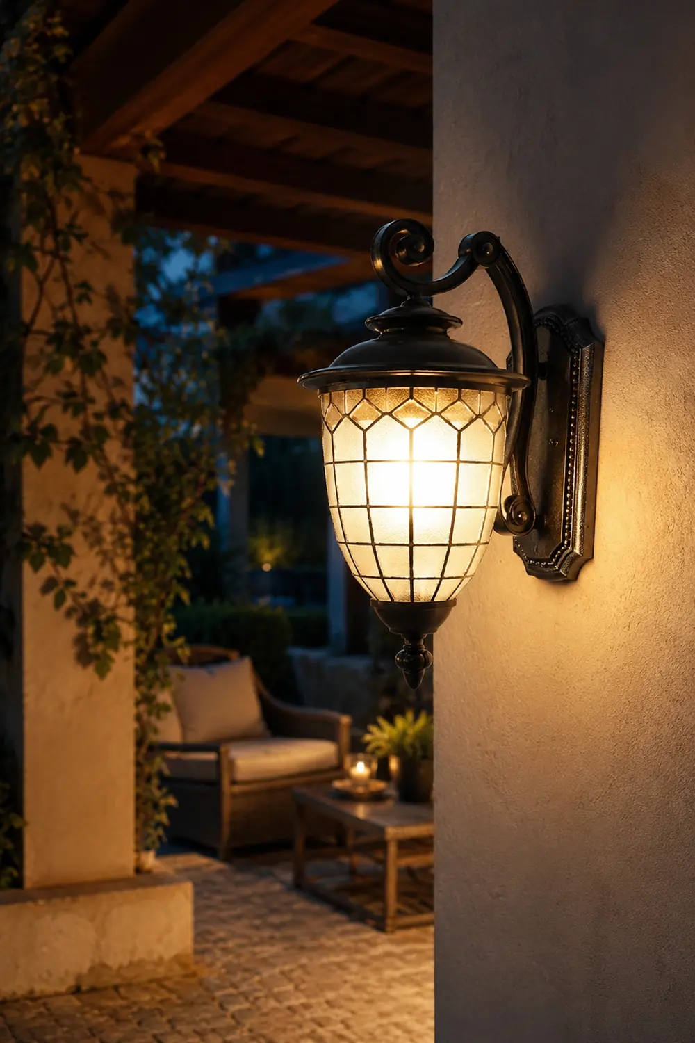 Waterproof Minimalist Elegant Vintage European Style Outdoor Wall Lights - Lumpaz