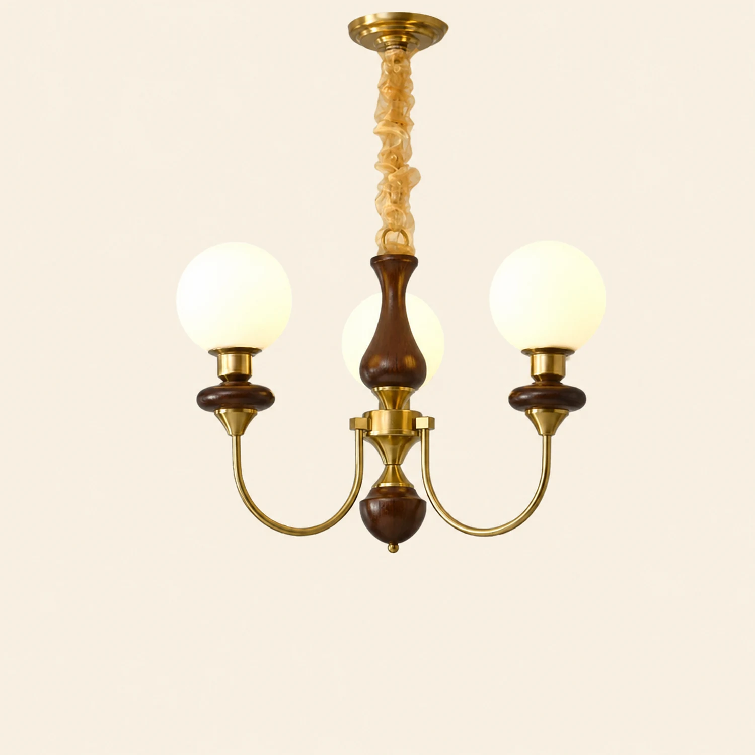 Silva Modern Luxury Decorative LED Chandelier Gold Metal Living Room - Lumpaz