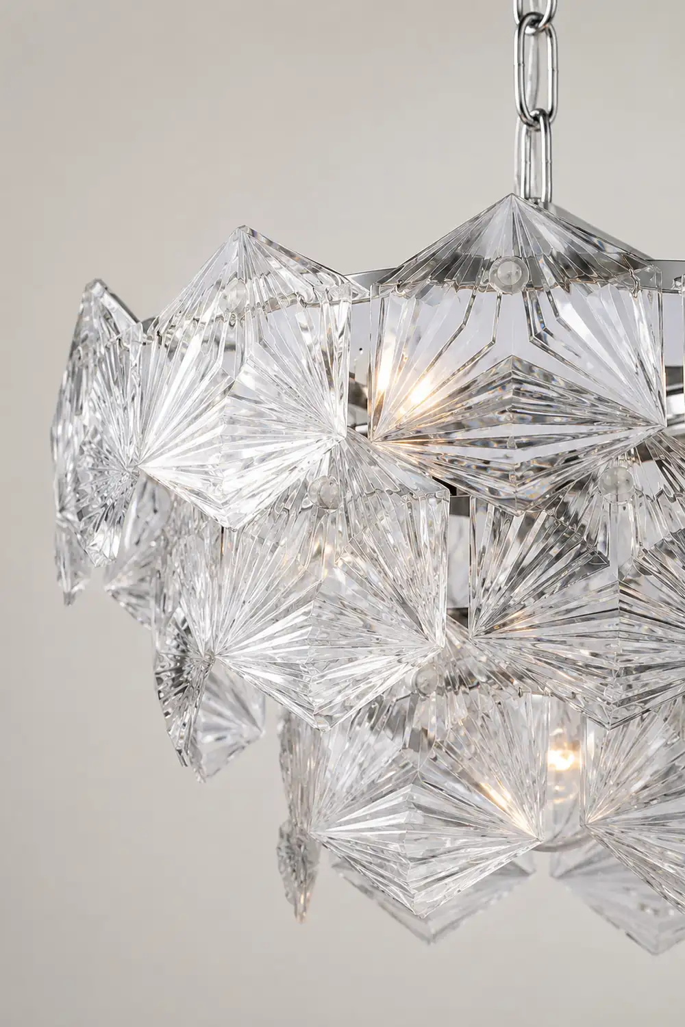Marilyn Luxury Crystal Pendant Light for Living Room - Lumpaz