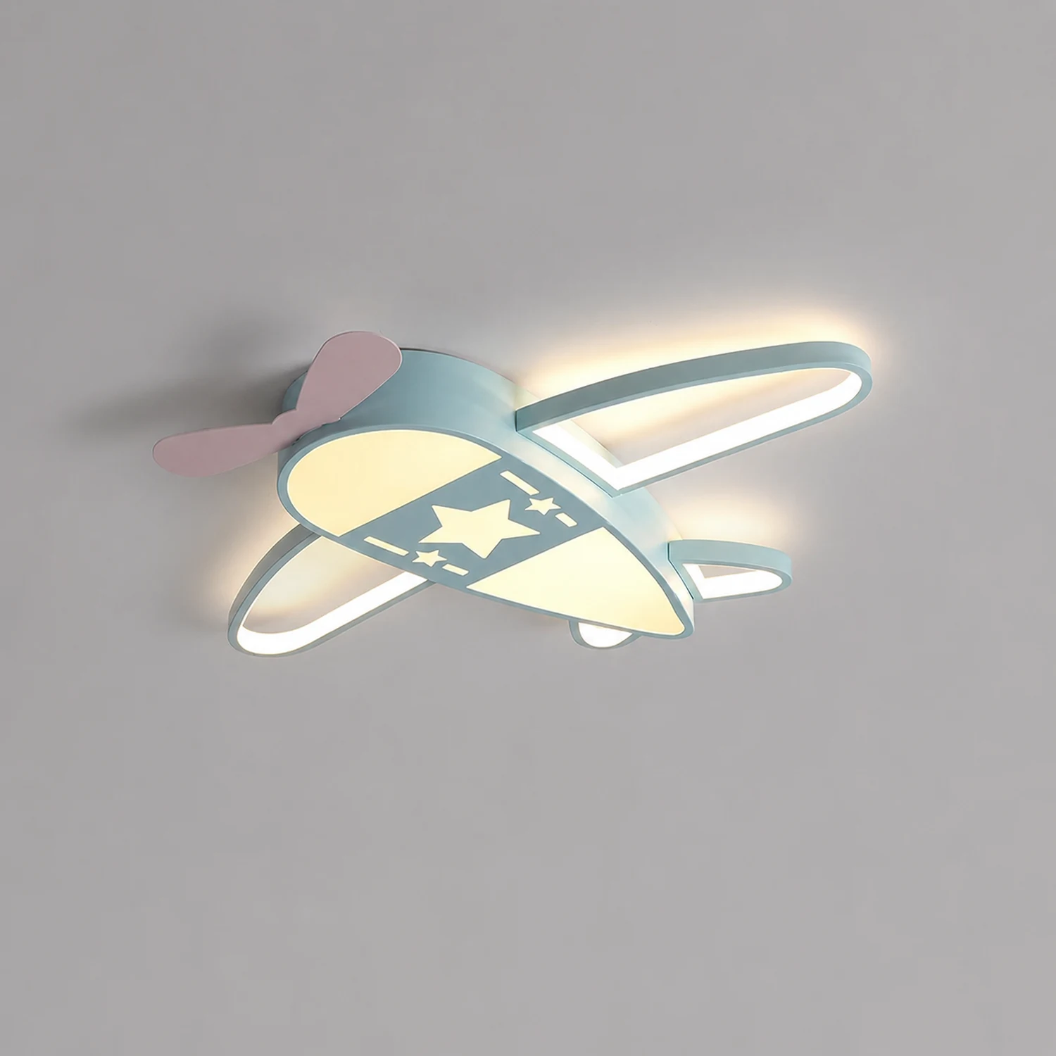 Morandi Modern Airplane Shaped Flush Mount Ceiling Light - Lumpaz