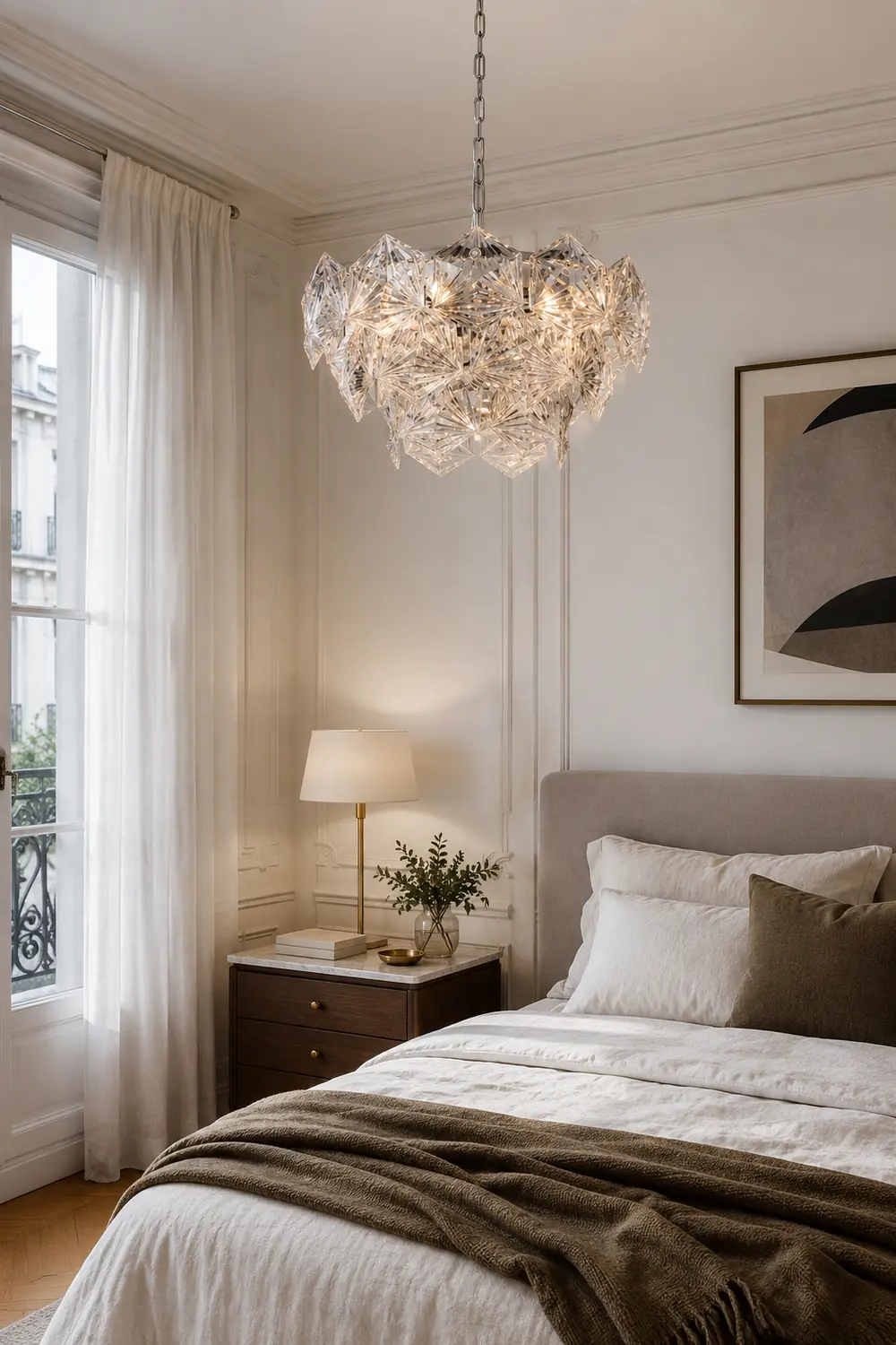 Marilyn Luxury Crystal Pendant Light for Living Room - Lumpaz