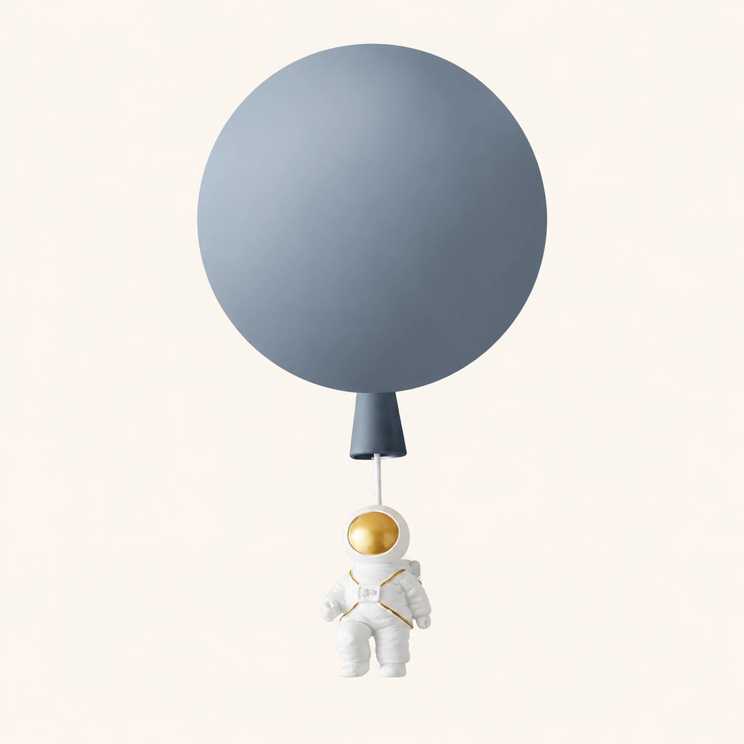 Fateh Astronaut Balloon Flush Mount Ceiling Light 8 Color Bedroom - Lumpaz