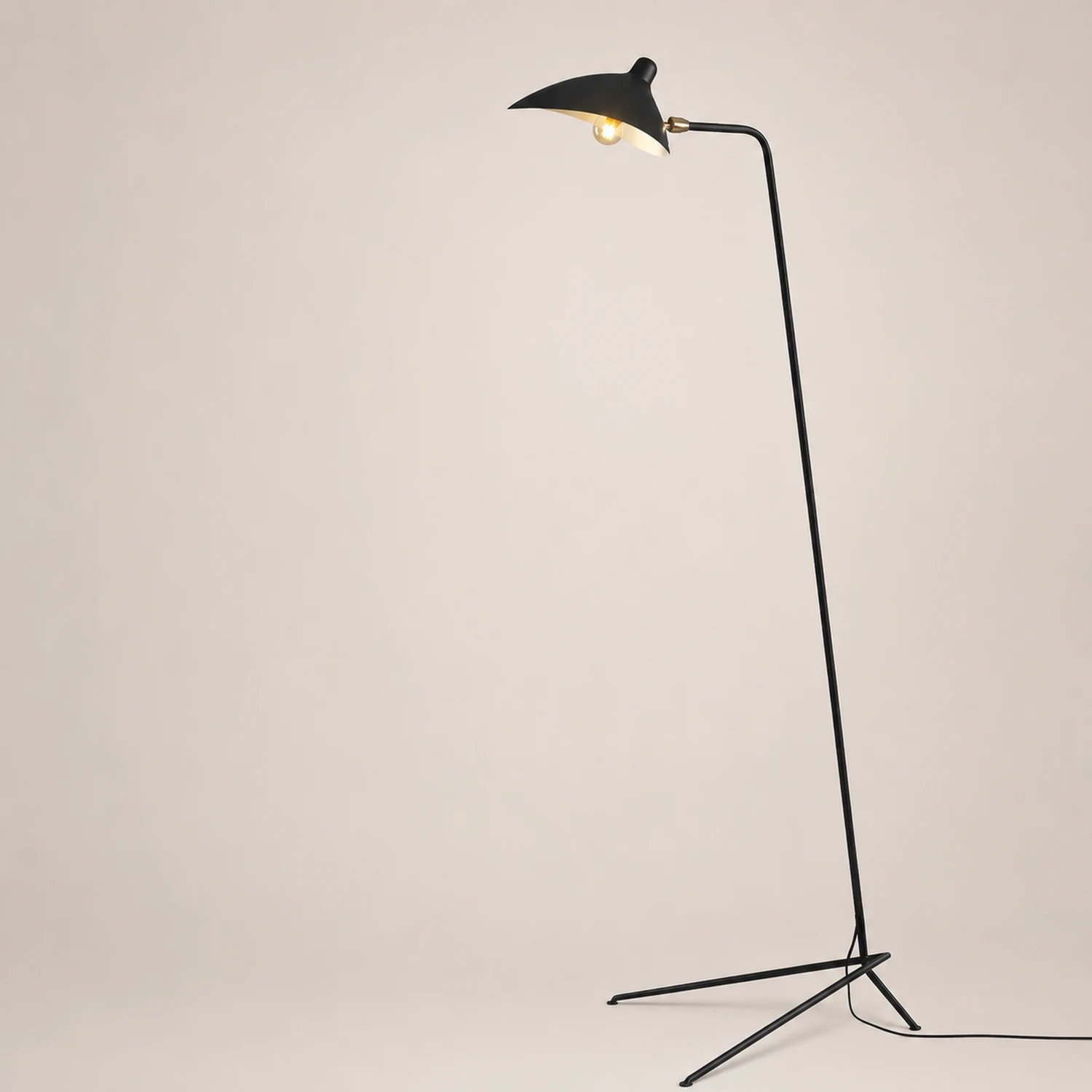 Schmitt Industrial Floor Lamp, 1/3 Heads - Lumpaz