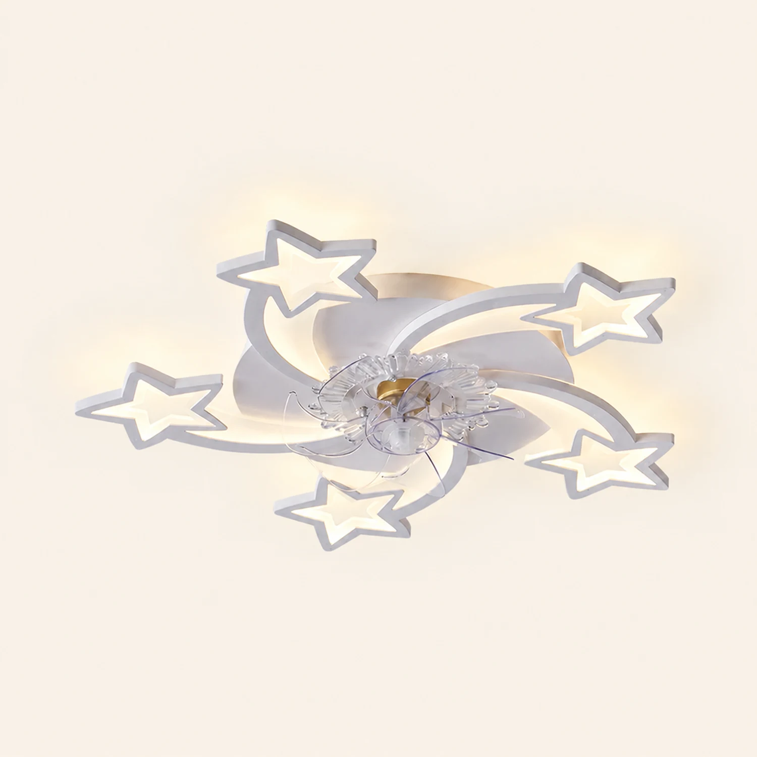 Hana Ceiling Fan with Light, 8 Style - Lumpaz