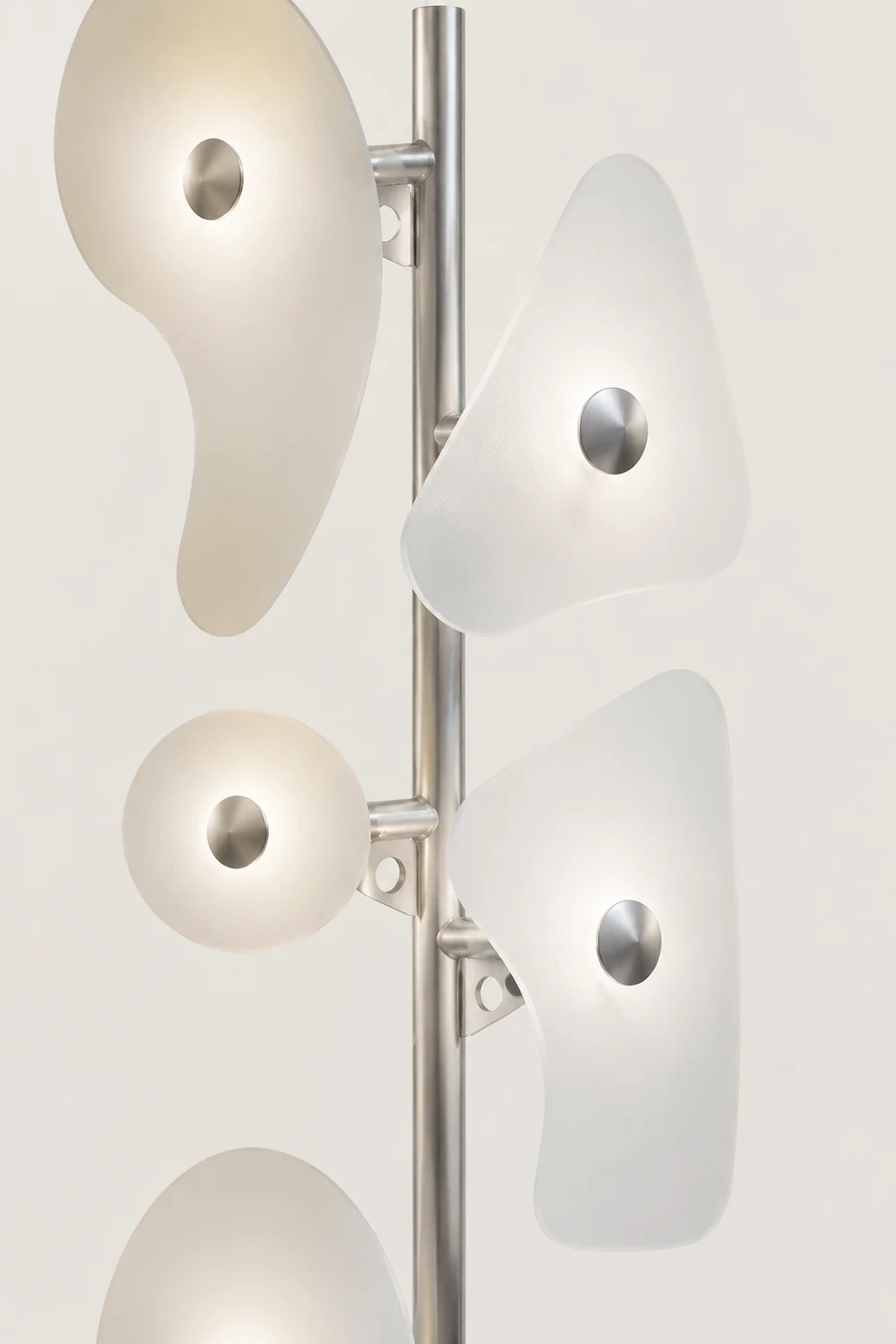 Morandi Floor Lamp Modern, ABS/Metal, Colorful, Living Room - Lumpaz
