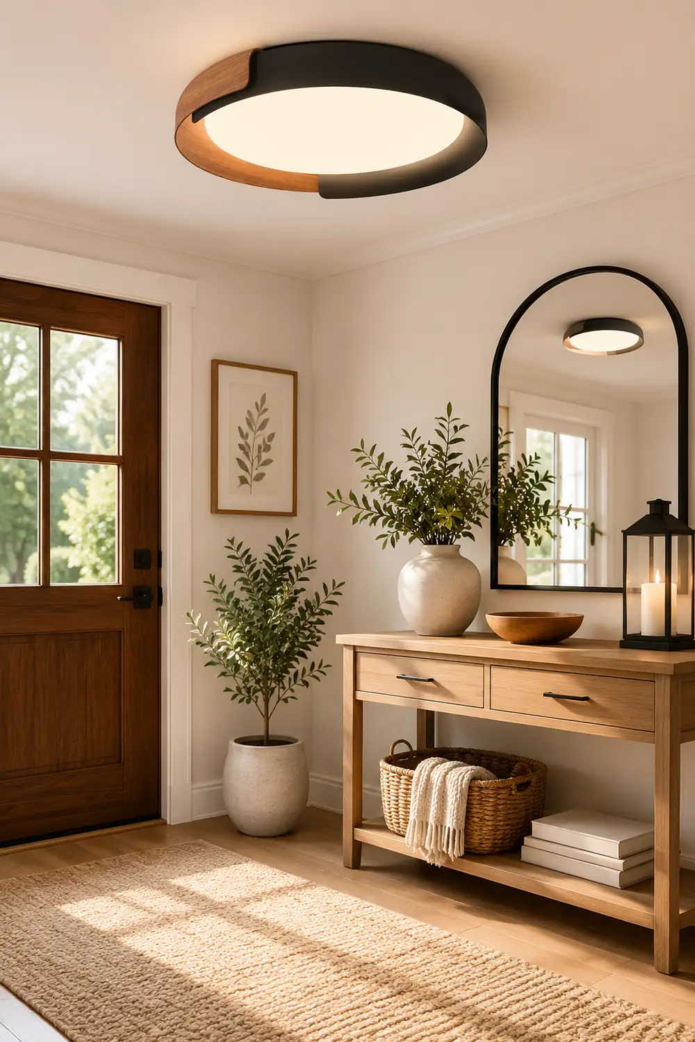 Quinn Flush Mount Ceiling Light, 4 Color - Lumpaz