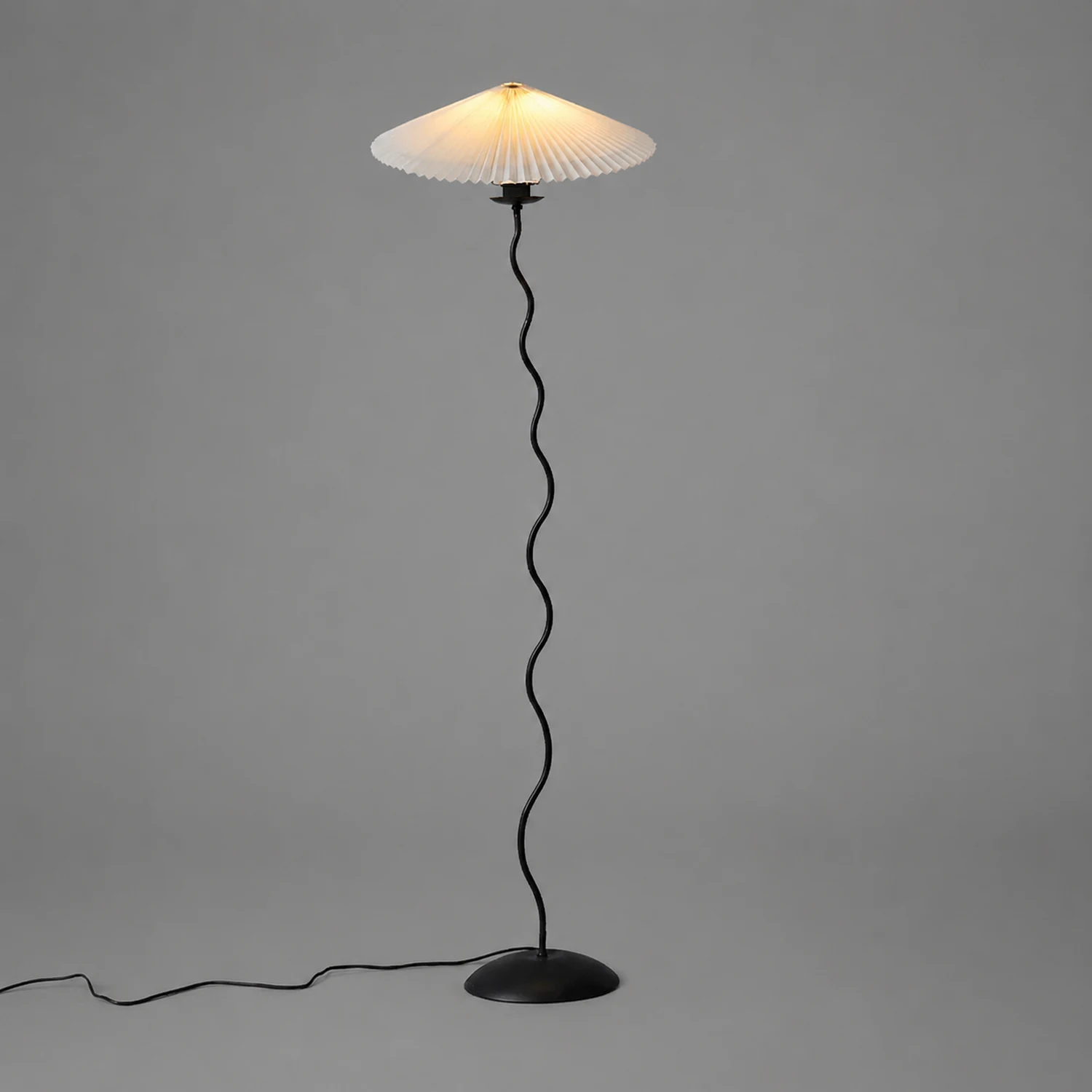 Renée Modern LED Mushroom Floor Lamp Metal Bedroom/Living Room - Lumpaz