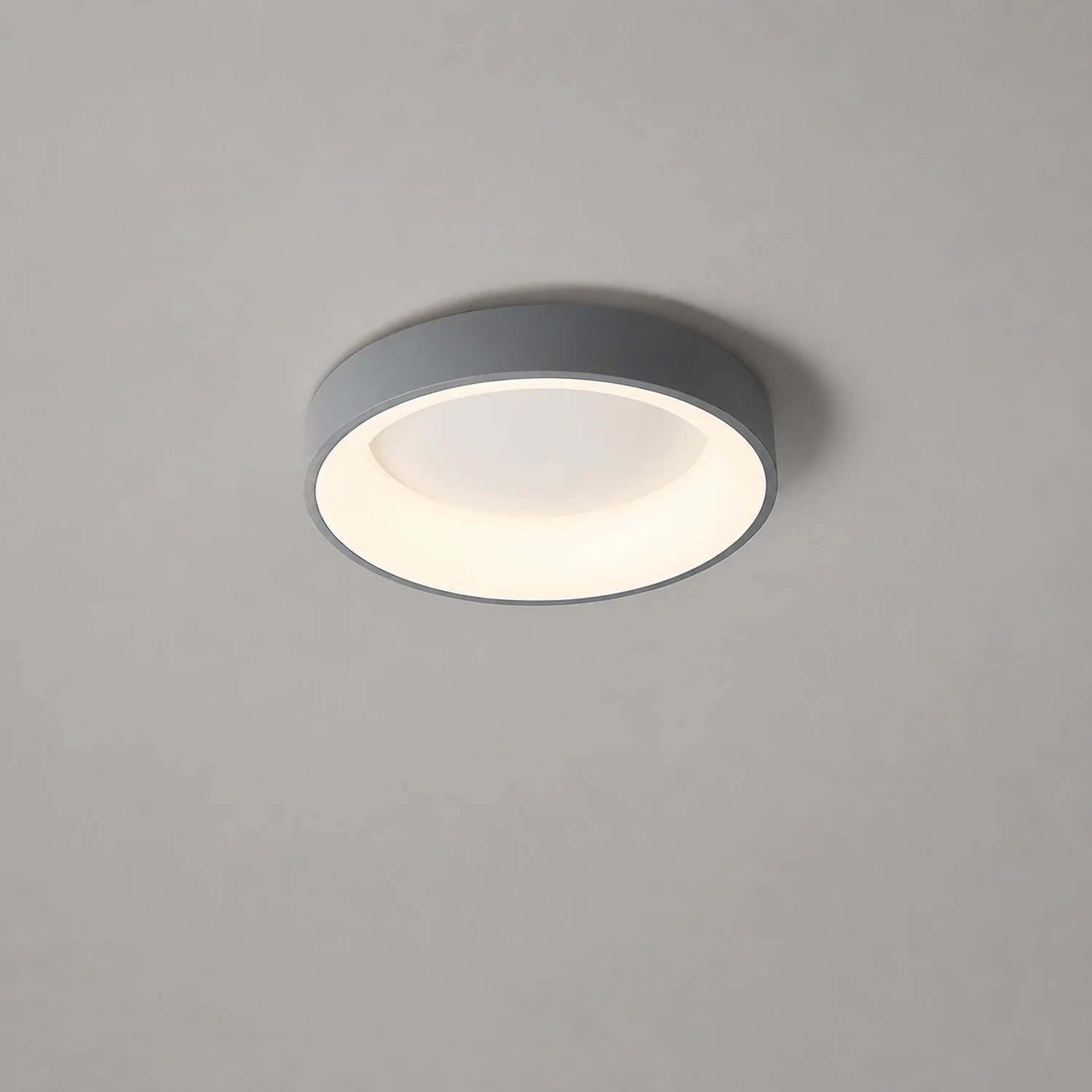Quinn Modern Flush Mount Ceiling Light, LED, Bedroom/Dining Room - Lumpaz