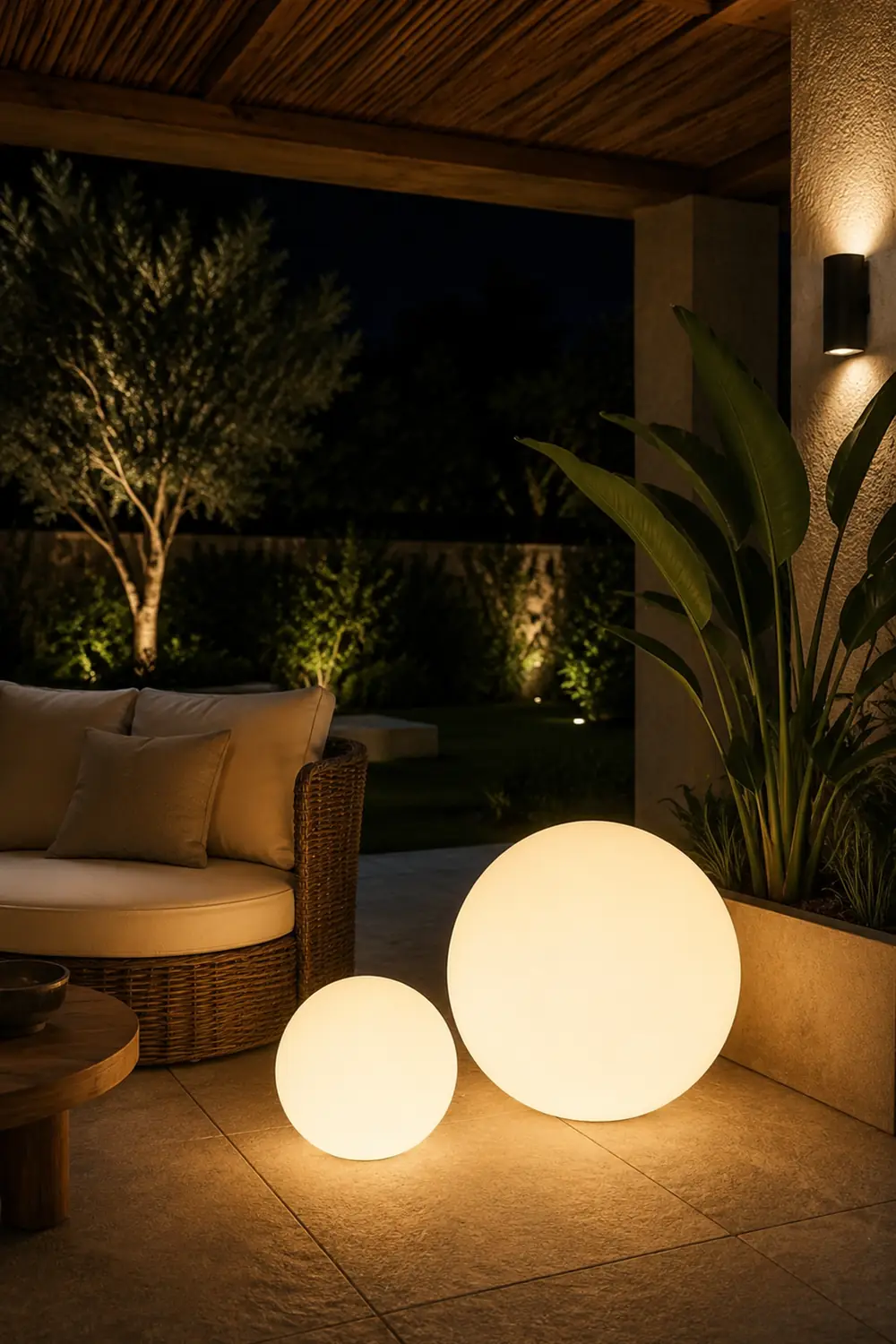 Elif Outdoor Unique Waterproof RGB Floor Lamp 16 Colors - Lumpaz