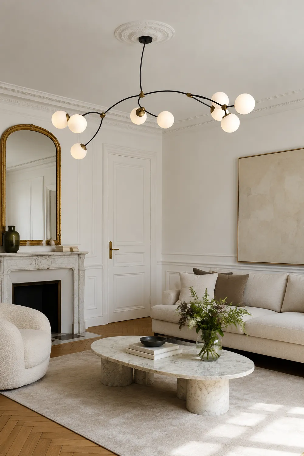 Valentina Minimalist Elegant Unique Branch Chandeliers, Living Room - Lumpaz