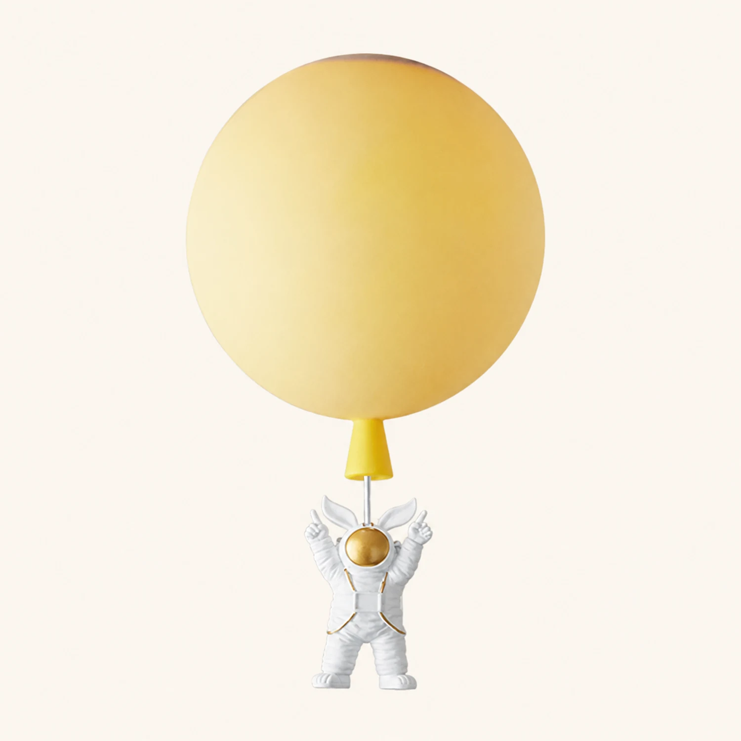 Fateh Astronaut Balloon Flush Mount Ceiling Light 8 Color Bedroom - Lumpaz