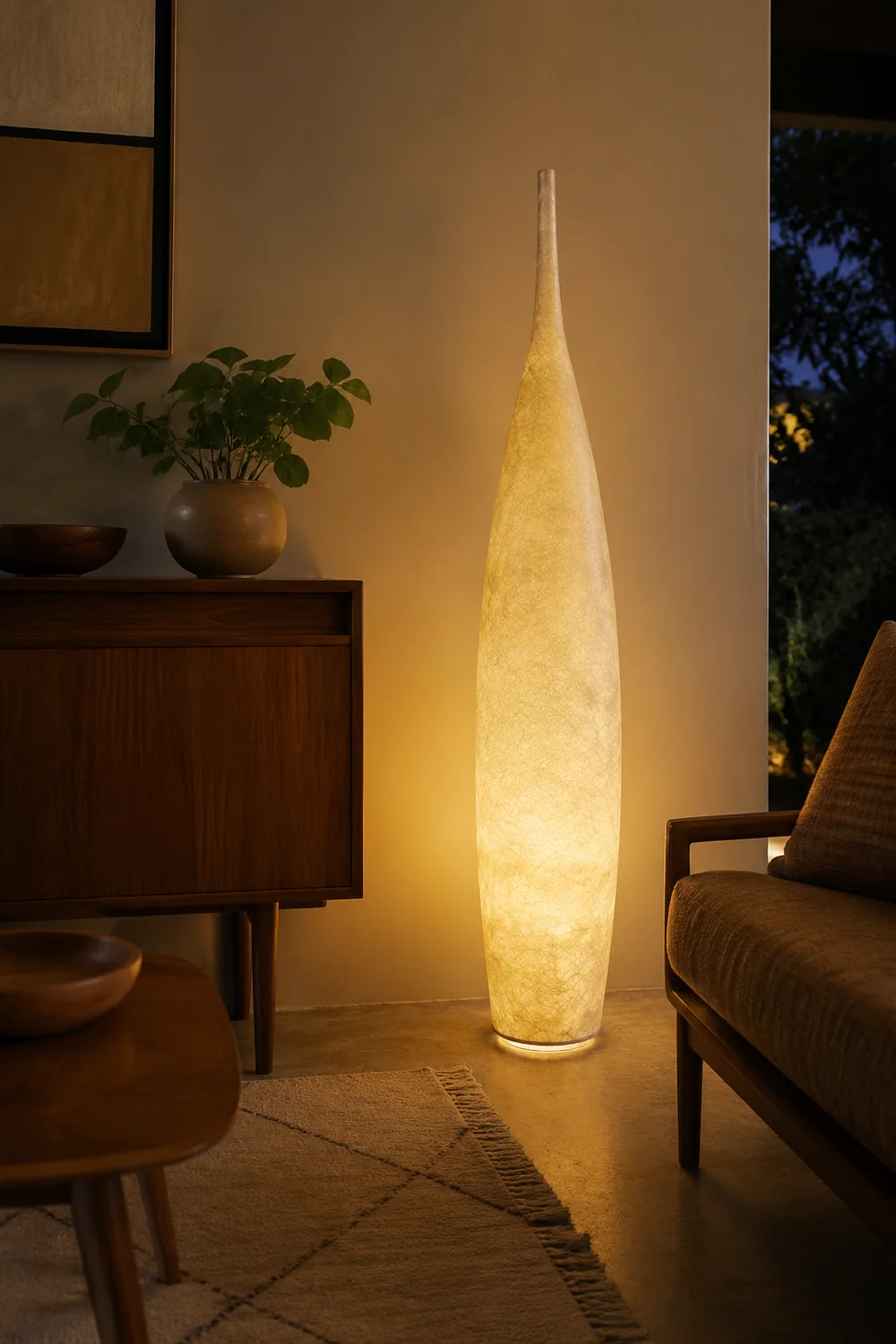 Byers Creative Bottle Resin Floor Lamp, Multi Colors, Hotel - Lumpaz