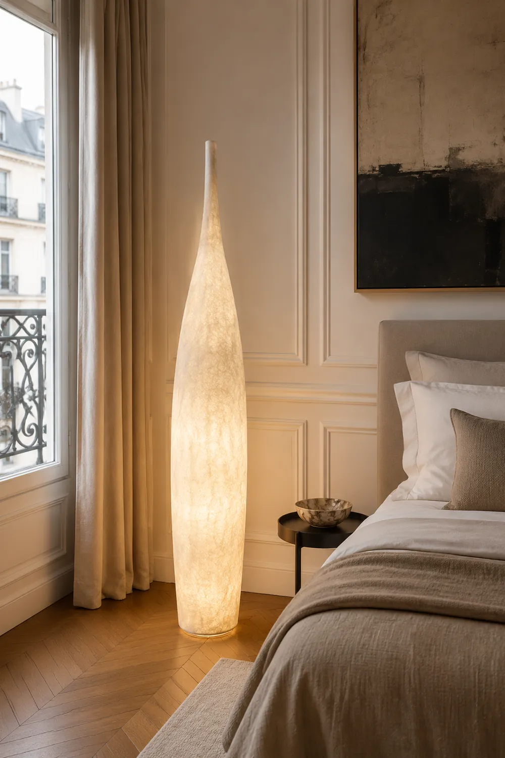 Byers Creative Bottle Resin Floor Lamp, Multi Colors, Hotel - Lumpaz