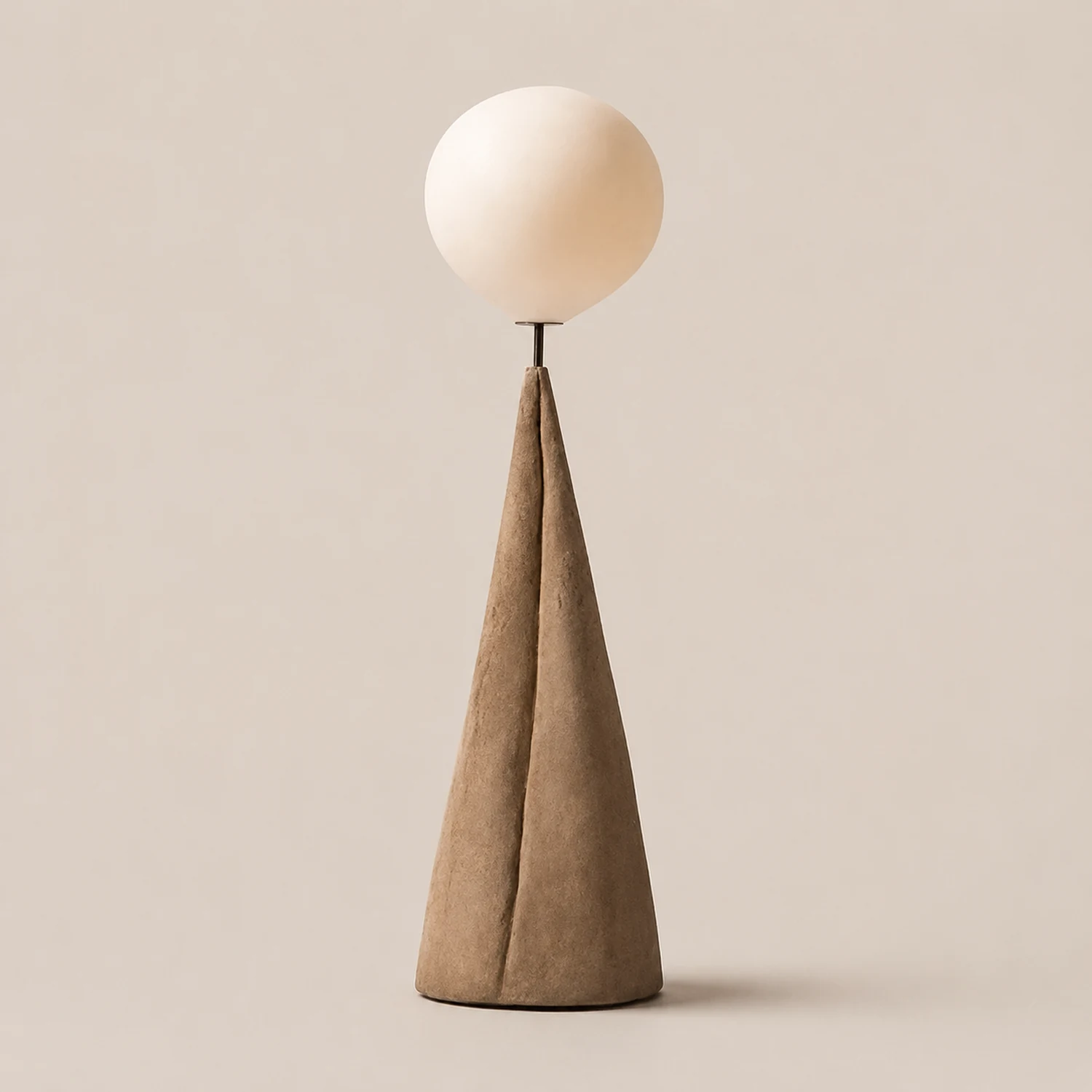 Carins Nordic Globe Floor Lamp, Metal&Glass, Living room - Lumpaz