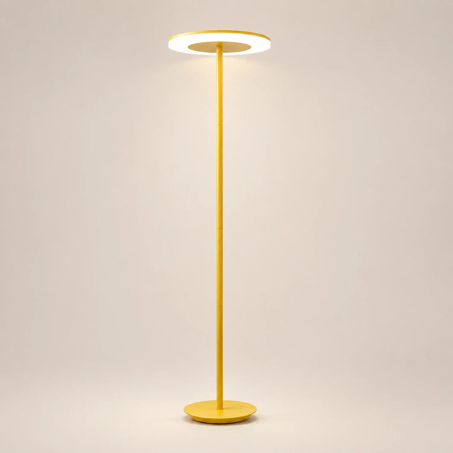 Morandi Modern Disc Metal Floor Lamp, Multi Color - Lumpaz