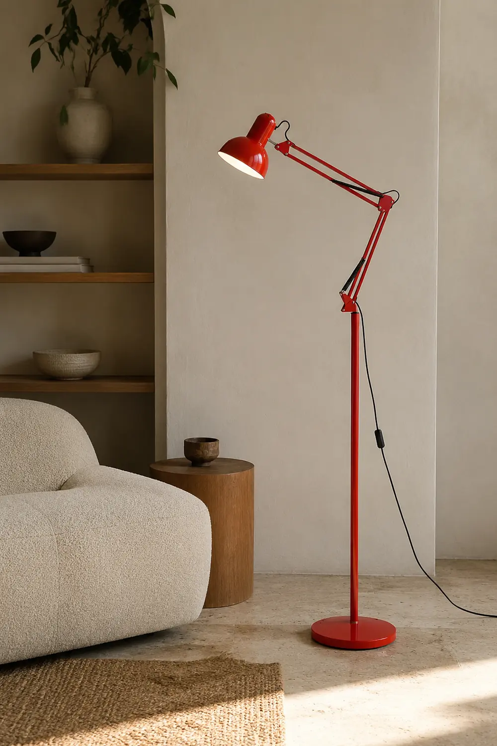 Morandi Modern Metal Folding Floor Lamp, Multi Colors - Lumpaz