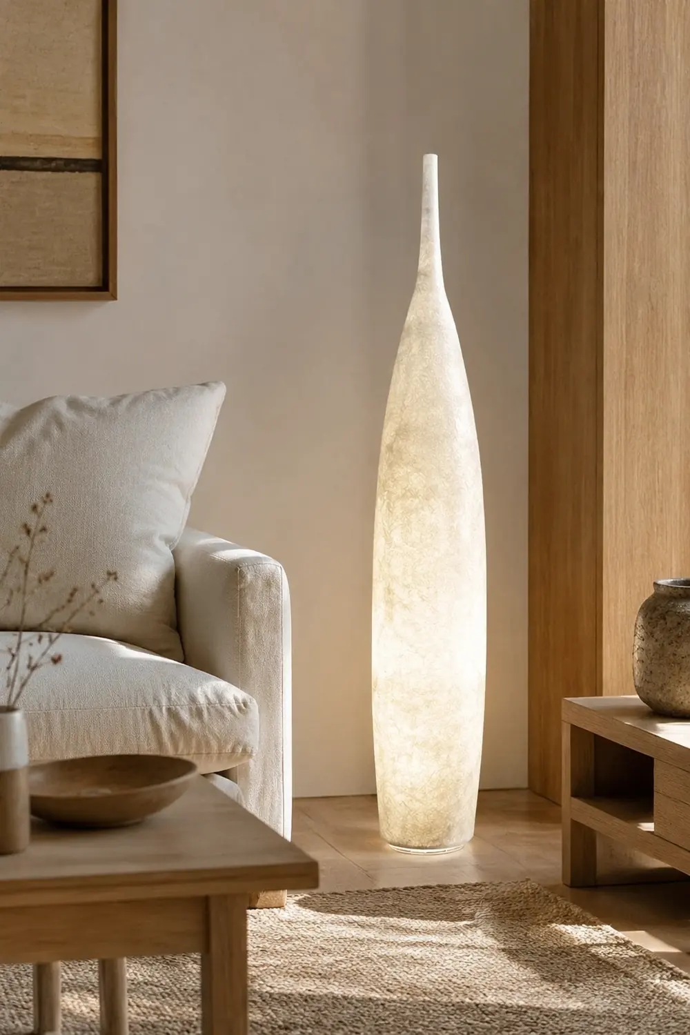 Byers Creative Bottle Resin Floor Lamp, Multi Colors, Hotel - Lumpaz