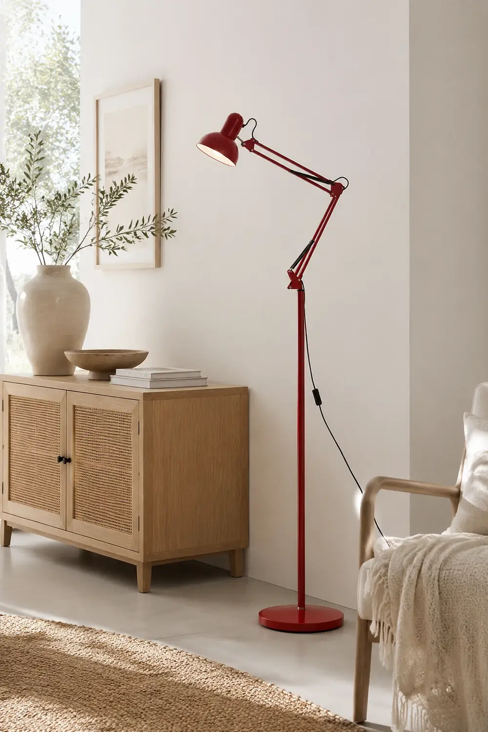 Morandi Modern Metal Folding Floor Lamp, Multi Colors - Lumpaz