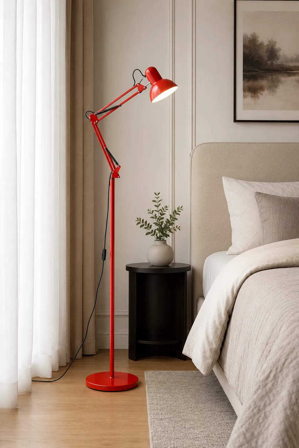 Morandi Modern Metal Folding Floor Lamp, Multi Colors - Lumpaz