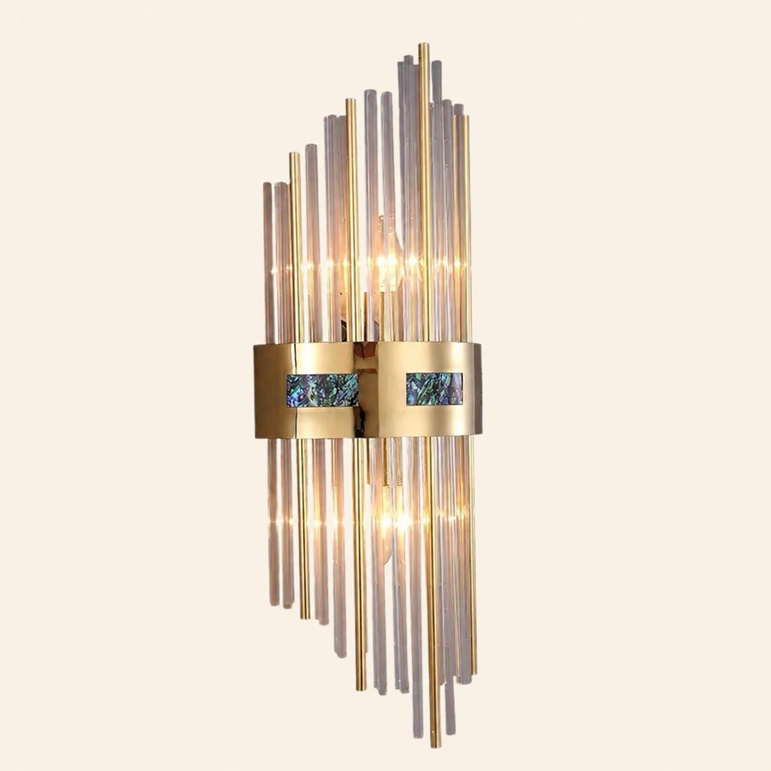 Crystal Wall Lamp Bedside Lamp, ∅18CM Bedroom/Living Room - Lumpaz