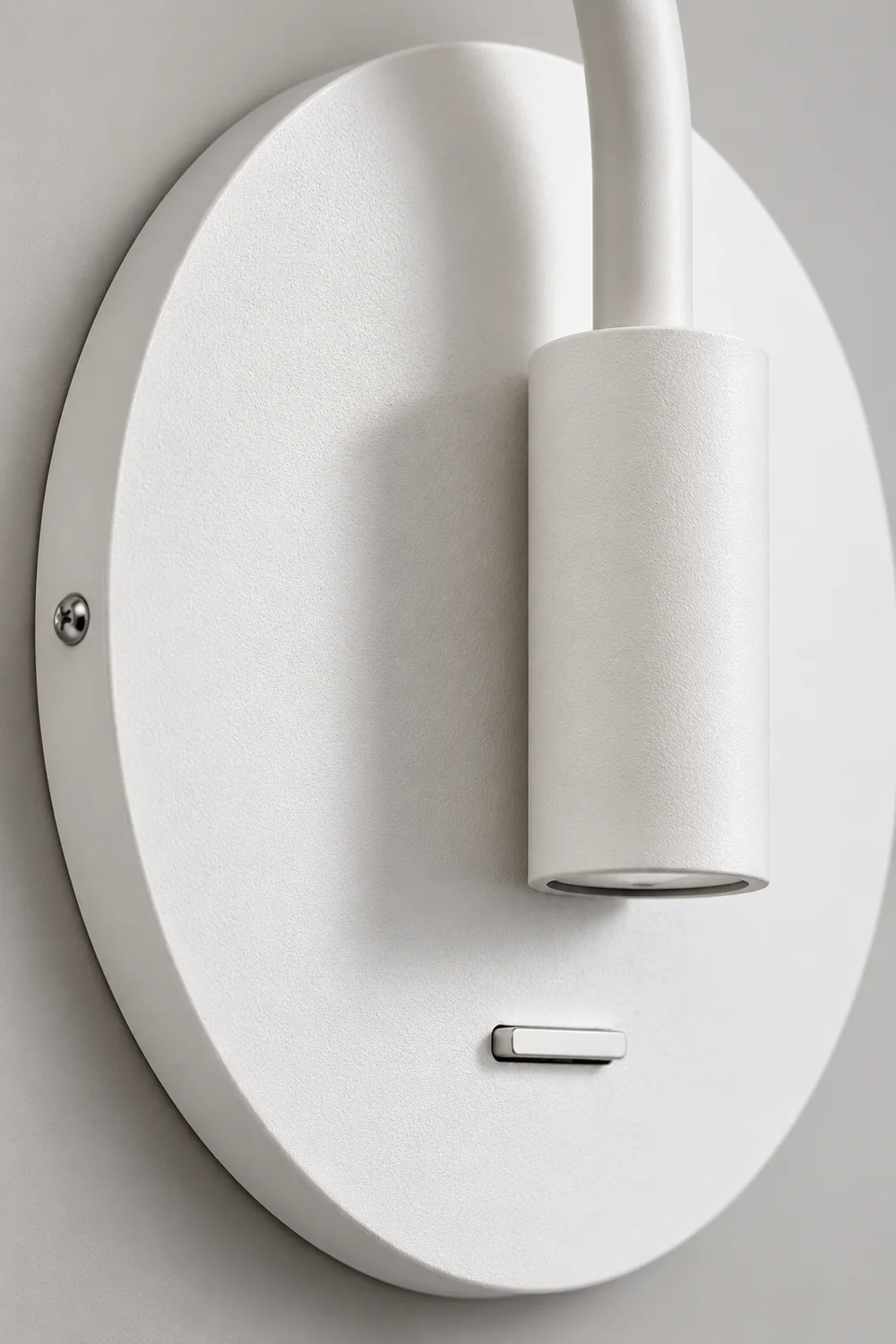 Cooley Wall Lamp Modern, Cylindrical Adjustable Arm Metal, 2-color, Bedroom - Lumpaz