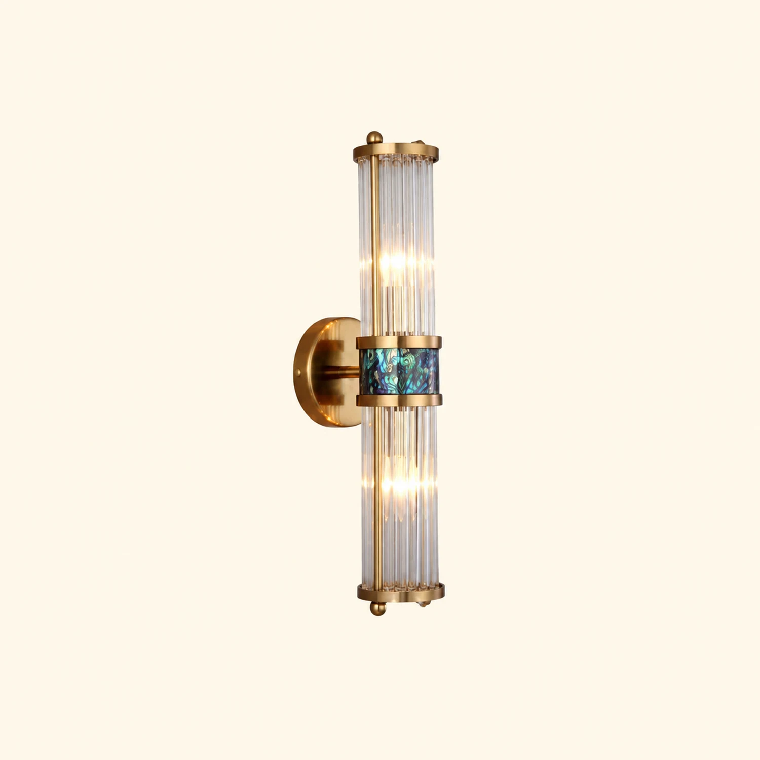 Fancy & Luxury Style Acrylic+Metal Wall Lamp Bedside Lamp For Bedroom - Lumpaz