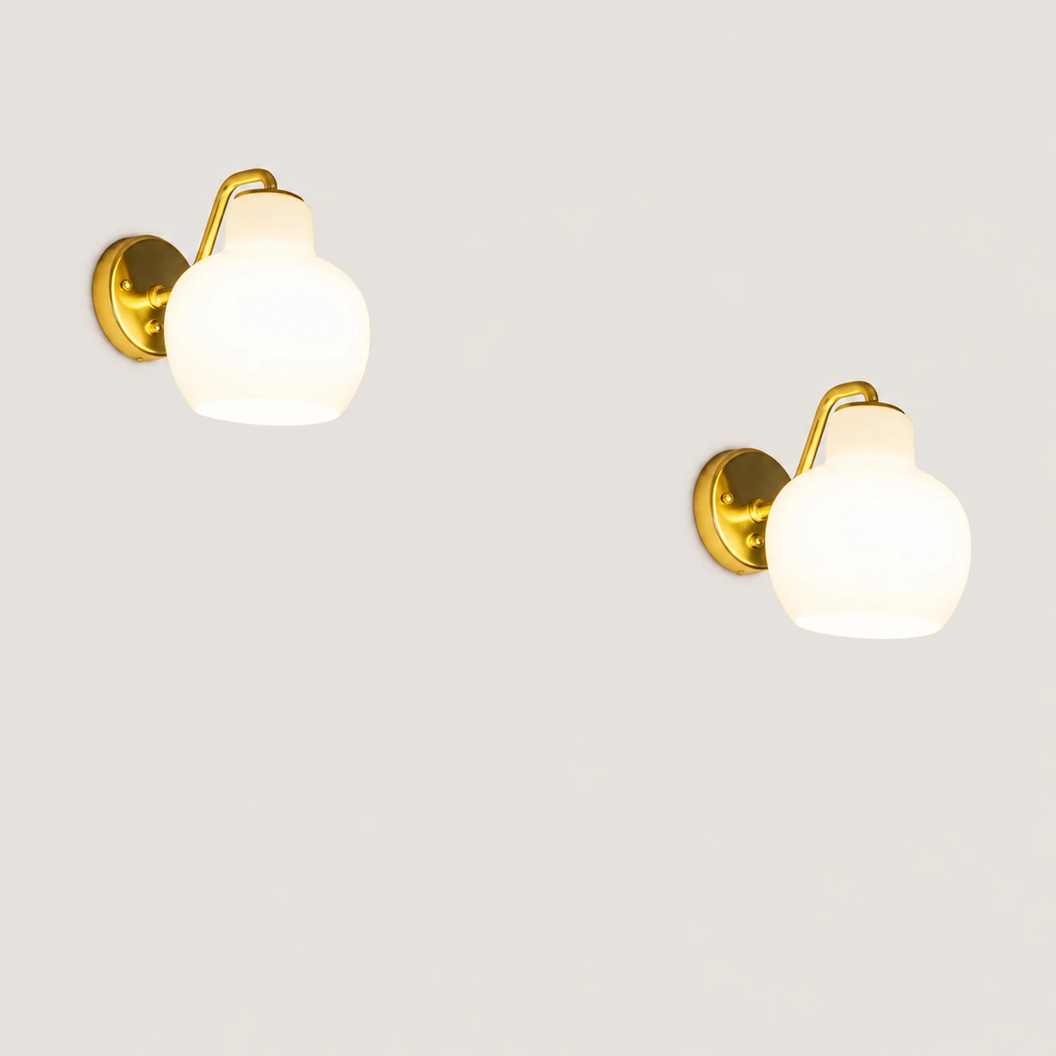 Lily Simple Dome Shape Vanity Wall Lamp, Metal/Glass - Lumpaz