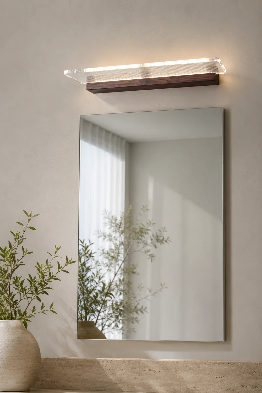 Ozawa Modern Metal/Acrylic Modern Wall Lamp - Lumpaz