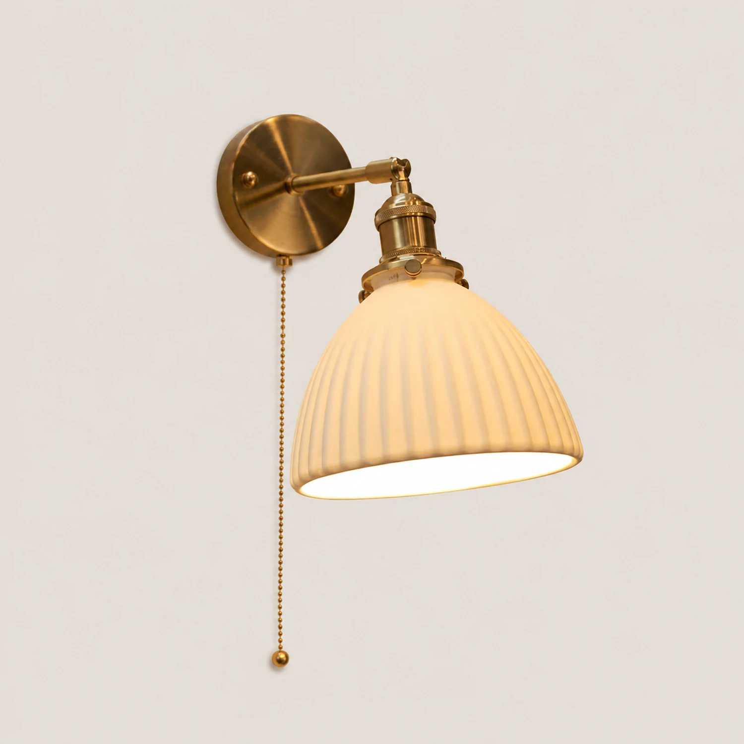 Lottie wrinkles Nordic  Modern Dresser Wall Lamp - Lumpaz